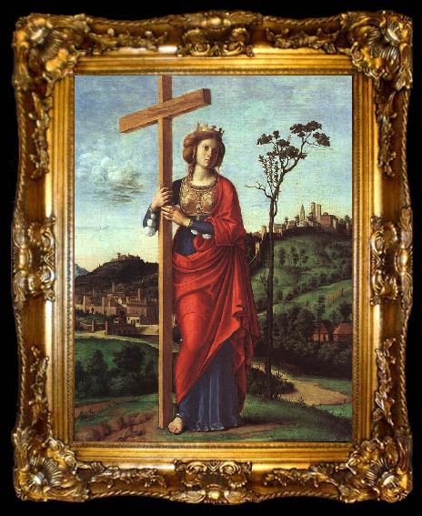 framed  CIMA da Conegliano St. Helena sdgdf, ta009-2